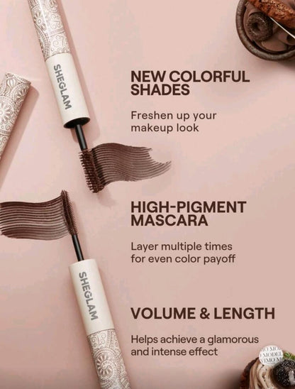 SHEGLAM All-In-One Volume & Length Mascara-Waterproof Macchiato